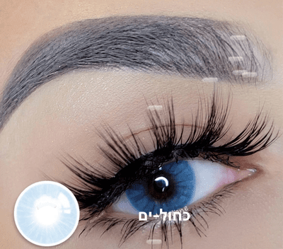 עדשות גוון-Clean Blue